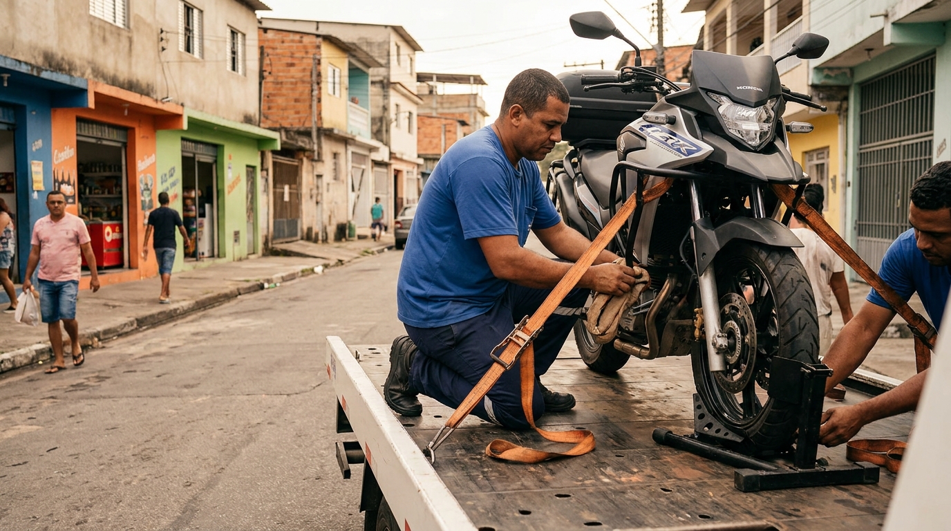 Guincho para Moto em Maringá‑PR